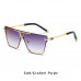 Fashion Frameless Women's Sunglasses