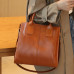 Large Capacity Leather Bag For Office Ladies