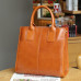 Large Capacity Leather Bag For Office Ladies