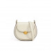 Chic Women's Leather Saddle Bag