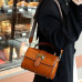 Fashion Cowhide Leather Buckle Women's Bag