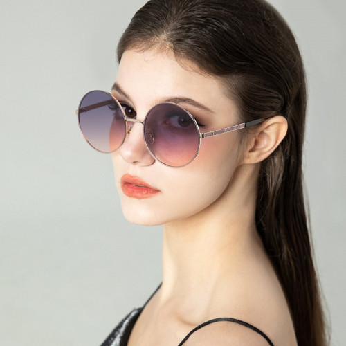 Fashion Large Round Frame Women's Sunglasses