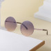 Fashion Large Round Frame Women's Sunglasses