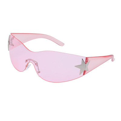 Fashion Women's One-piece Sunglasses