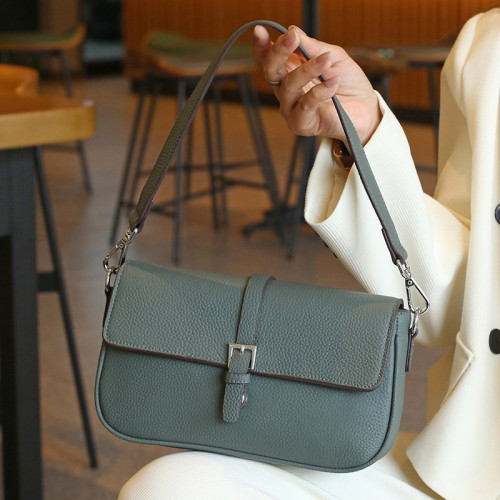 Minimal Design Women's Leather Bag
