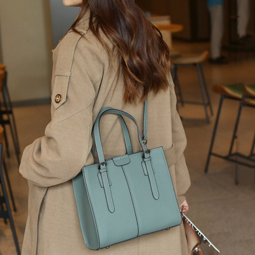 Classic Fashion Solid Leather Bag