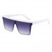 Onepiece Lenses Fashion Women's Sunglasses