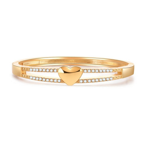 Love Accessory Diamond Hollow Bracelet