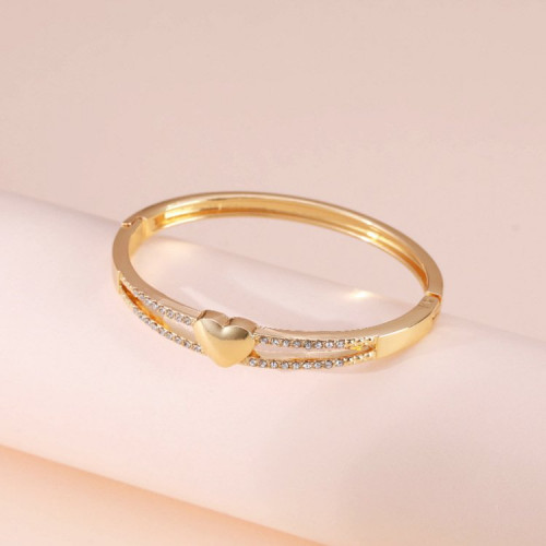 Love Accessory Diamond Hollow Bracelet