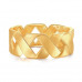 X-shaped Design Hollowed-out Fog Face Widened Bracelet