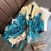 Peacock Pattern Fashion Thin Scarf