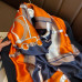 English Style Orange Shawl