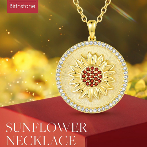 Elegance & Empowerment Radiant Pendant Necklace