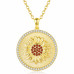 Elegance & Empowerment Radiant Pendant Necklace