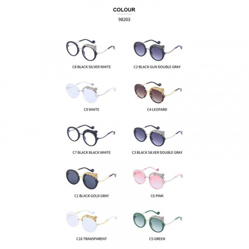 Women's Round Frame Sunglasses