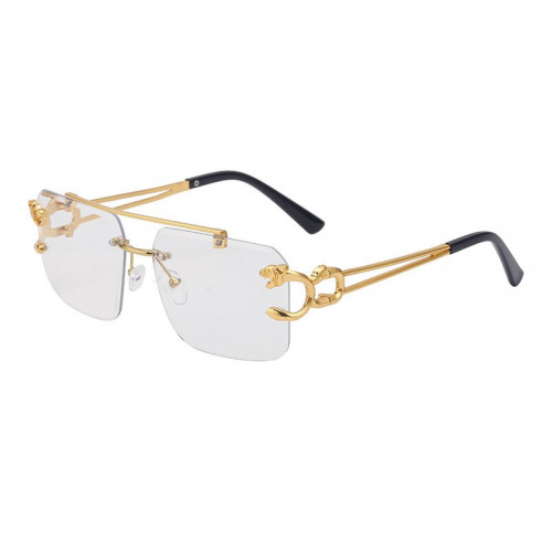 Women's Rimless And Trimmed Sunglasses