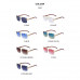 Retro Frameless Trimmed Women's Sunglasses